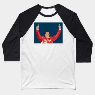 Michael Schumacher celebrating victory Baseball T-Shirt